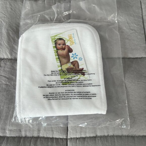 NEW and sealed, 2-pack Thirsties diaper hemp inserts, made in USA - Picture 1 of 7